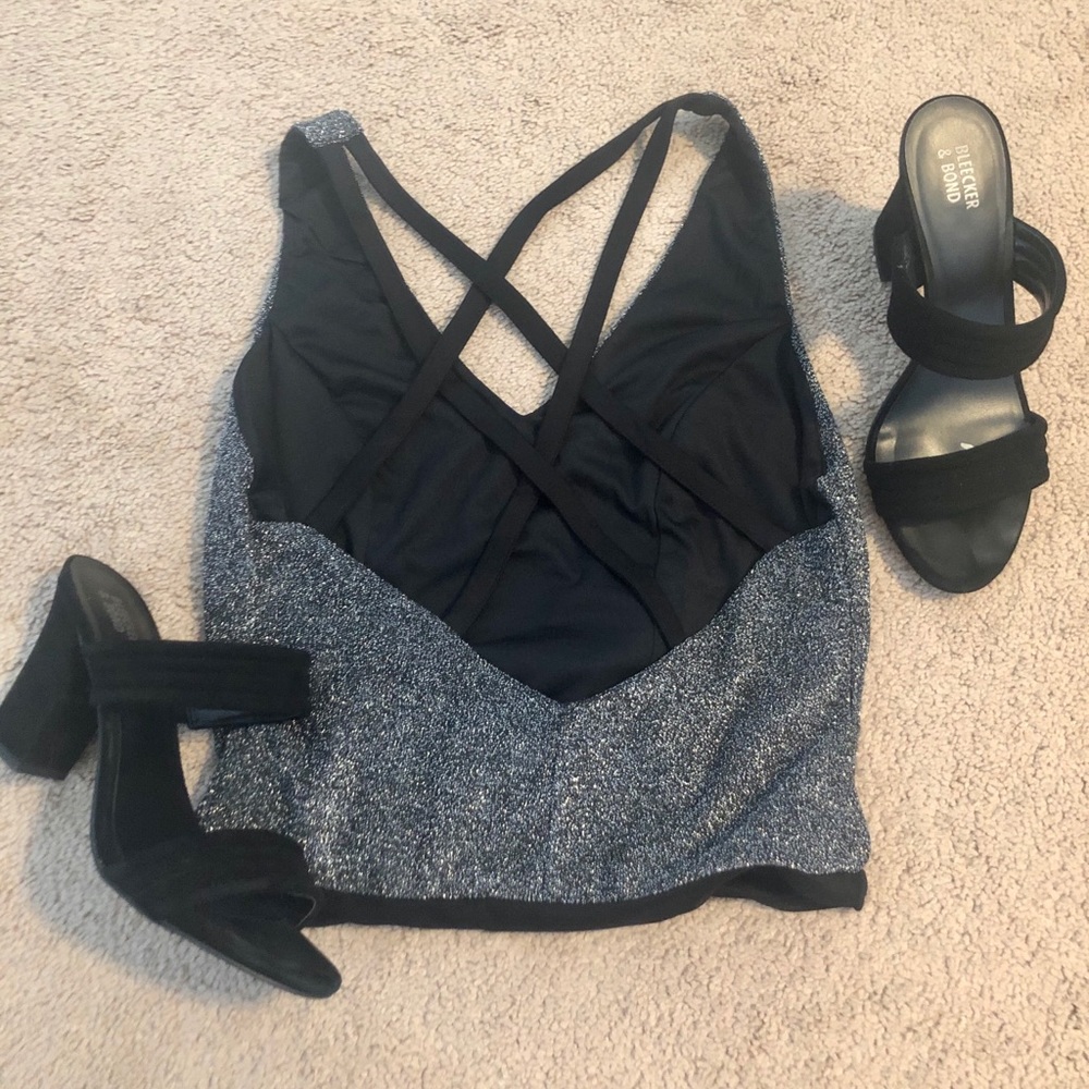 Body suite with detailed back